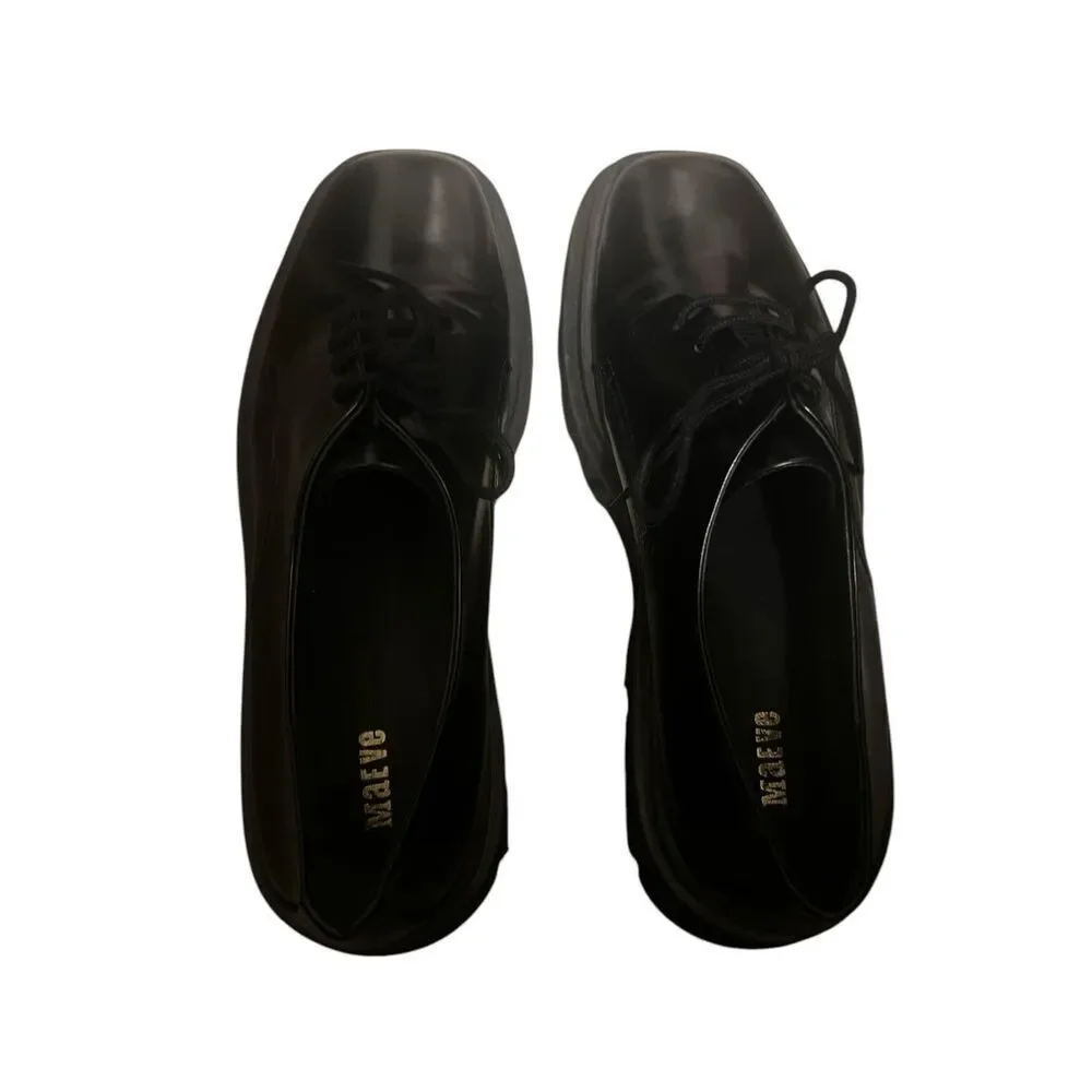 ✨Maeve Lace-up Leather Black Sz 41 Oxfords✨